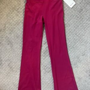 lululemon athletica Women's Flare Pants in Deep Red